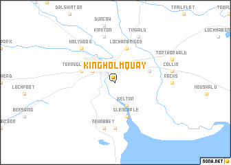 map of Kingholm Quay