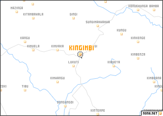 map of Kingimbi