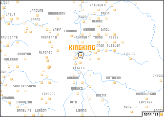 map of Kingking