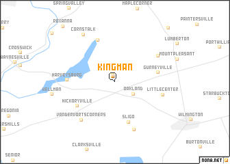 map of Kingman
