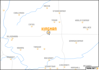 map of Kingman