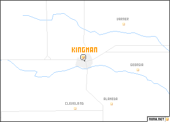 map of Kingman