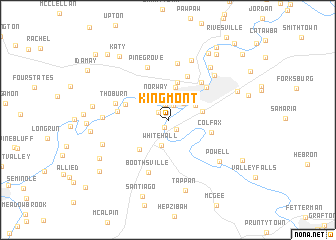 map of Kingmont