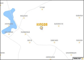 map of Kingoa