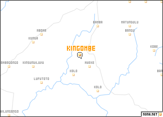 map of Kingombe