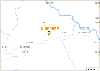 map of Kingombe