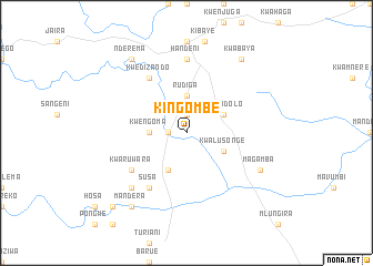 map of Kingombe