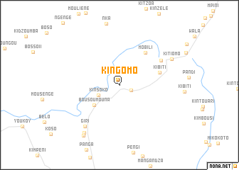 map of Kingomo