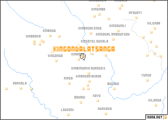 map of Kingondala-Tsanga