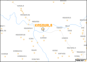 map of Kingouala