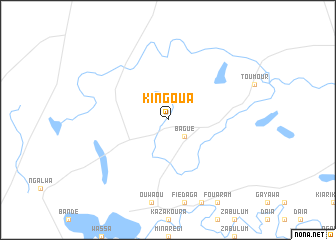 map of Kingoua