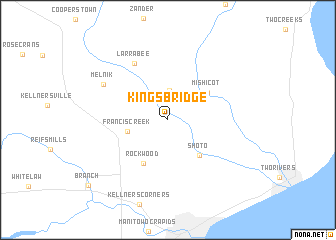 map of Kingsbridge
