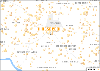 map of Kingsbrook