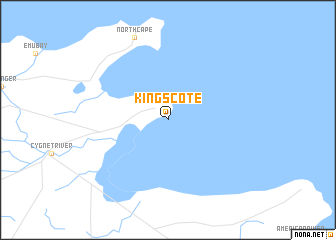 map of Kingscote