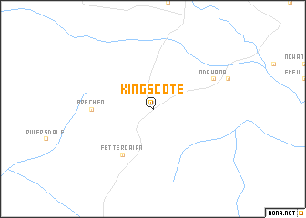 map of Kingscote