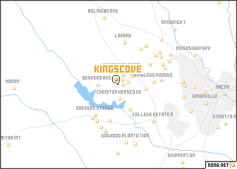 map of Kings Cove