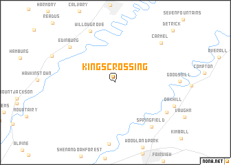 map of Kings Crossing