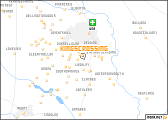 map of Kings Crossing