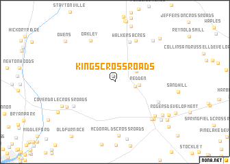 map of Kings Crossroads