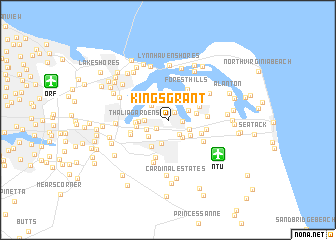 map of Kings Grant