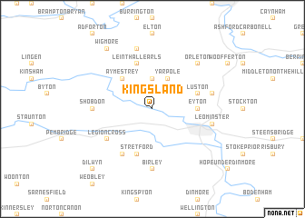 map of Kingsland