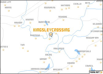 map of Kingsley Crossing