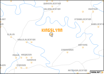 map of Kings Lynn