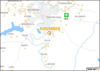 map of Kings Oaks