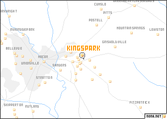 map of Kings Park