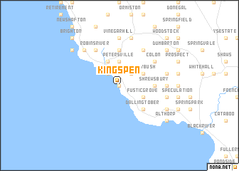 map of Kings Pen