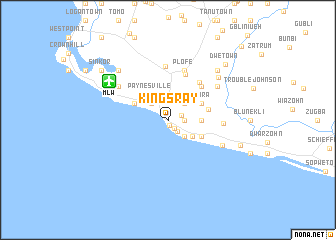 map of Kingsray