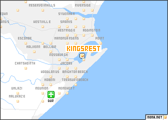 map of Kings Rest