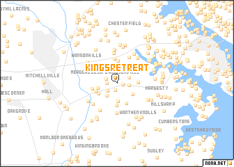 map of Kings Retreat