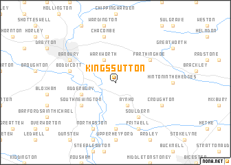 map of Kings Sutton