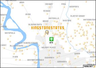 map of Kingston Estates