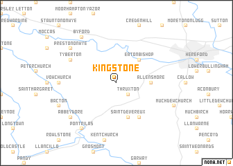 map of Kingstone