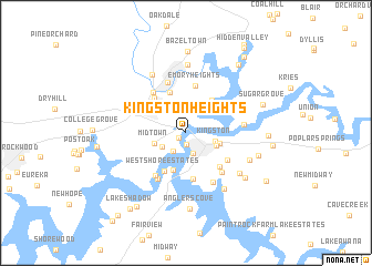 map of Kingston Heights