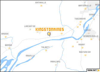 map of Kingston Mines