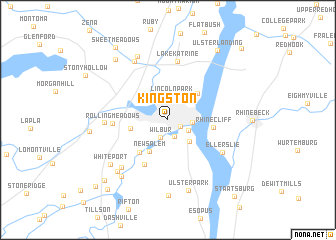 map of Kingston