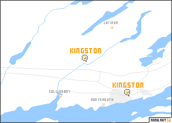 map of Kingston