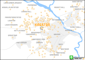 map of Kingston