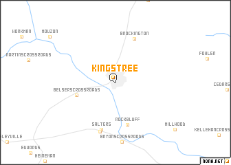 map of Kingstree