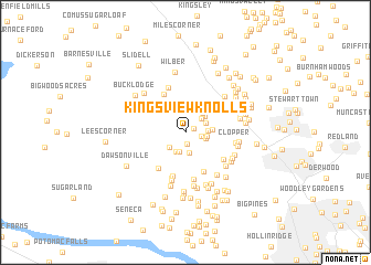 map of Kingsview Knolls