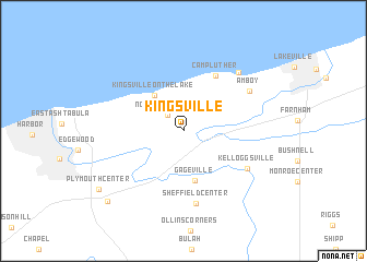 map of Kingsville