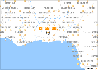 map of Kingswood