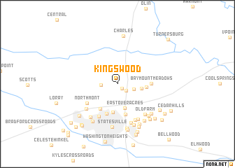 map of Kingswood