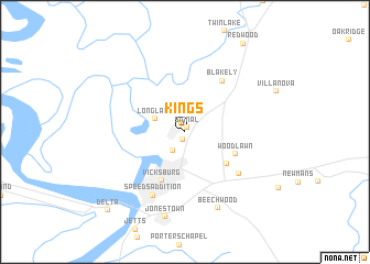 map of Kings