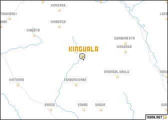 map of Kinguala