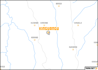 map of Kinguangu