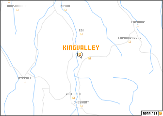 map of King Valley